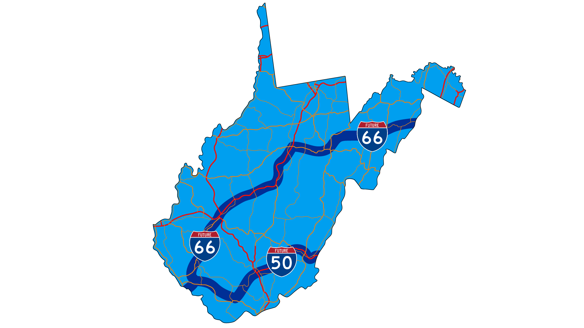 TransAmerica Corridor I-66 WVDOT West Virginia Corridor H