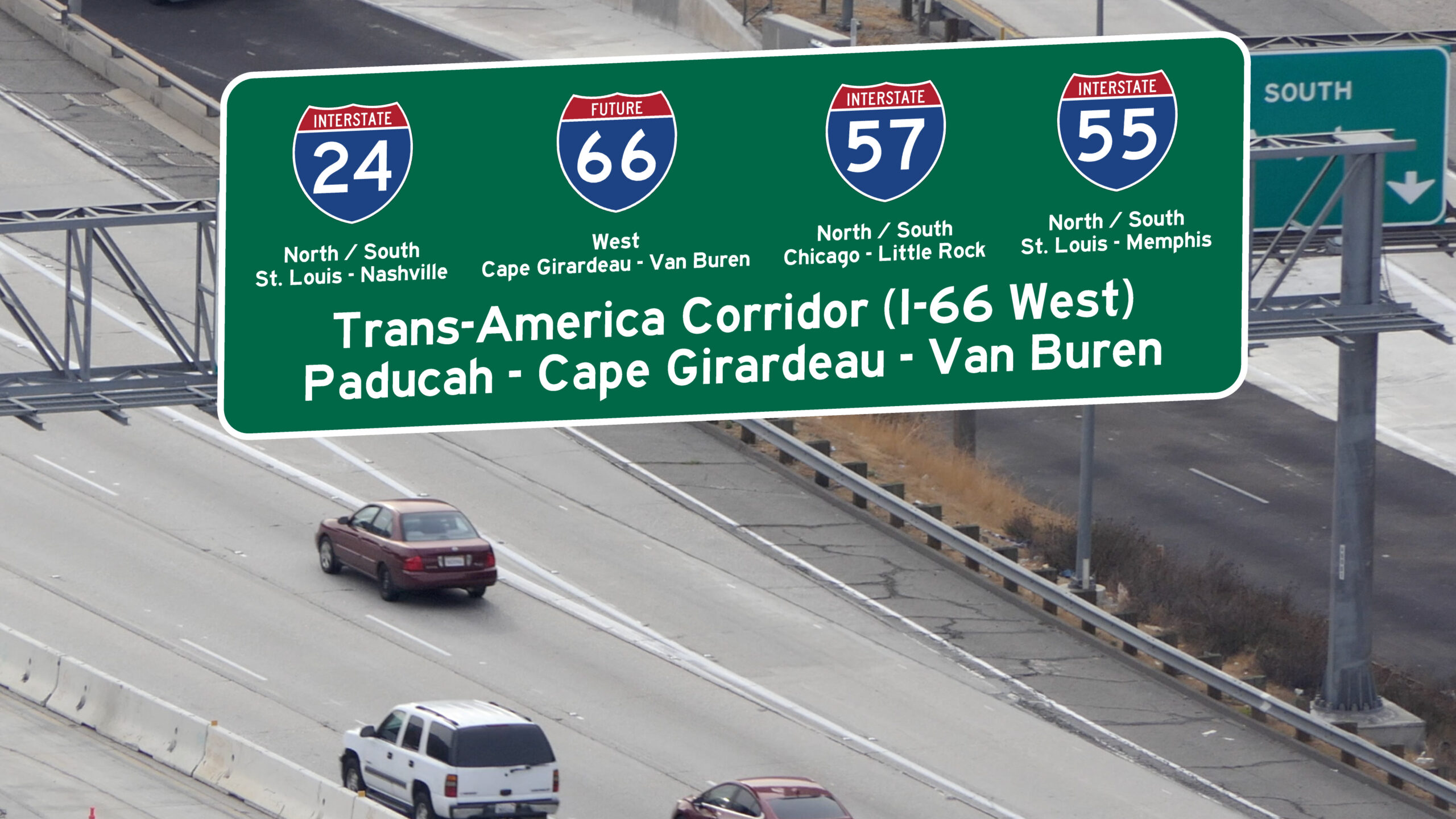 TransAmerica Corridor I-66 and I-50